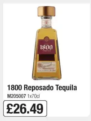 Makro 1800 Reposado Tequila offer