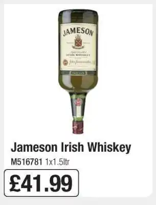 Makro Jameson Irish Whiskey offer