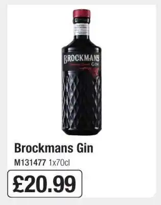 Makro Brockmans Gin offer