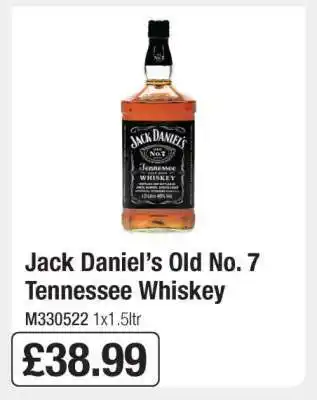 Makro Jack Daniel’s Old No. 7 Tennessee Whiskey offer
