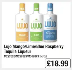 Makro Lujo Mango/Lime/Blue Raspberry Tequila Liqueur offer