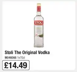 Makro Stoli The Original Vodka offer