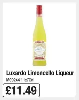 Makro Luxardo Limoncello Liqueur offer
