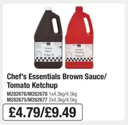 Makro Chef’s Essentials Brown Sauce/ Tomato Ketchup offer