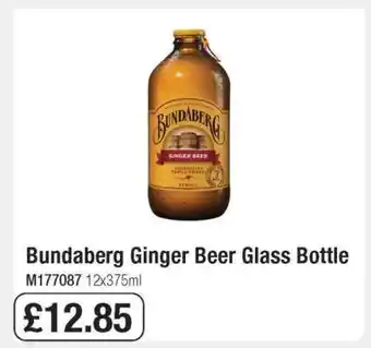 Makro Bundaberg Ginger Beer Glass Bottle offer