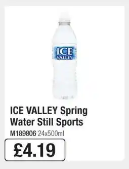 Makro ICE VALLEY Spring Water Still Sports offer