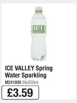 Makro ICE VALLEY Spring Water Sparkling offer