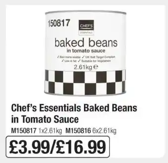 Makro Chef’s Essentials Baked Beans in Tomato Sauce offer