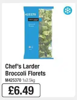Makro Chef’s Larder Broccoli Florets offer