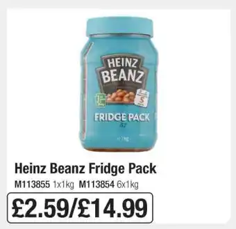 Makro Heinz Beanz Fridge Pack offer