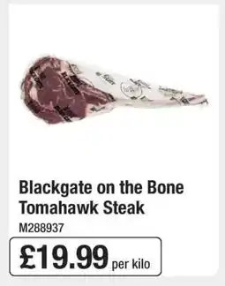 Makro Blackgate on the Bone Tomahawk Steak offer