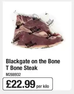 Makro Blackgate on the Bone T Bone Steak offer