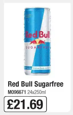 Makro Red Bull Sugarfree offer