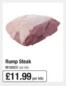Makro Rump Steak offer