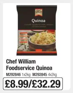 Makro Chef William Foodservice Quinoa offer