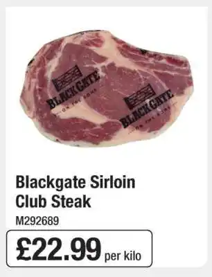 Makro Blackgate Sirloin Club Steak offer