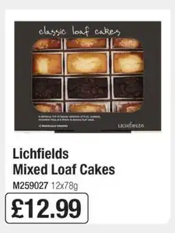 Makro Lichfields Mixed Loaf Cakes offer