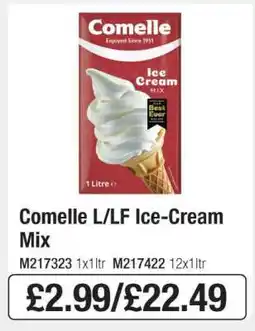 Makro Comelle L/LF Ice-Cream Mix offer