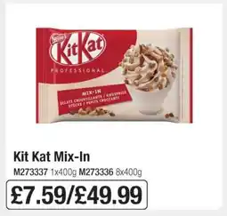 Makro Kit Kat Mix-In offer