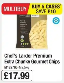 Makro Chef’s Larder Premium Extra Chunky Gourmet Chips offer