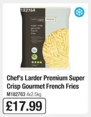 Makro Chef’s Larder Premium Super Crisp Gourmet French Fries offer