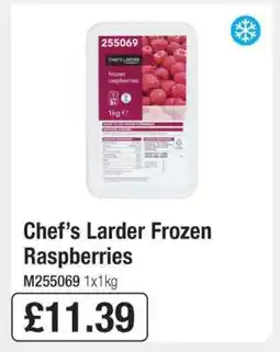Makro Chef’s Larder Frozen Raspberries offer