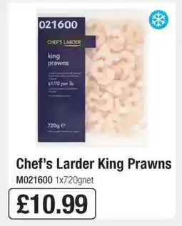 Makro Chef’s Larder King Prawns offer