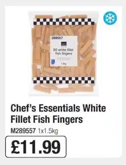 Makro Chef’s Essentials White Fillet Fish Fingers offer