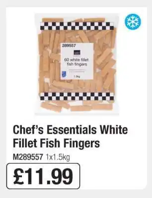 Makro Chef’s Essentials White Fillet Fish Fingers offer