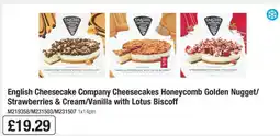 Makro English Cheesecake Company Cheesecakes offer