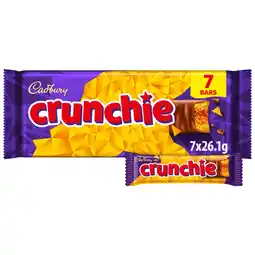 Asda Cadbury Crunchie Chocolate Bar 182.7g offer