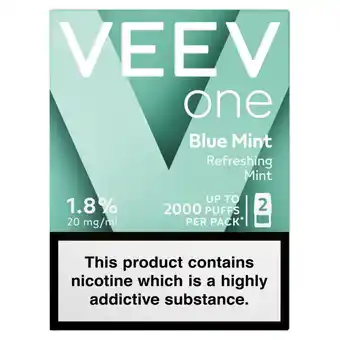 Asda Veev ONE VAPE PODS offer