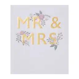 Asda George Home Wedding Card offer