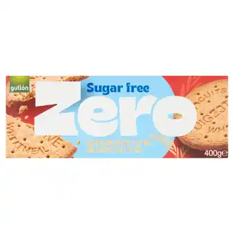Iceland Gullón Zero Digestive Original Biscuits 400g offer