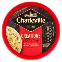 Iceland Charleville Spreadable with Ham 125g offer