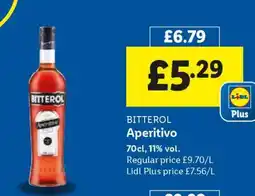 Lidl BITTEROL Aperitivo offer