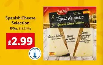 Lidl Spanish Cheese Selection offer