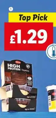 Lidl High Protein Tiramisu offer