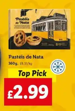 Lidl Pastéis de Nata offer
