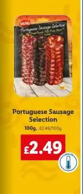 Lidl Portuguese Sausage Selection offer