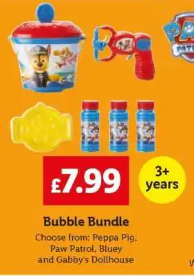 Lidl Bubble Bundle offer