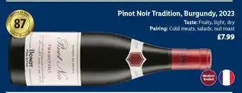 Lidl Pinot Noir Tradition, Burgundy, 2023 offer
