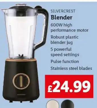 Lidl SILVERCREST Blender offer