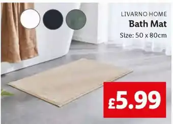 Lidl LIVARNO HOME Bath Mat offer