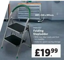 Lidl PARKSIDEⓇ Folding Stepladder offer