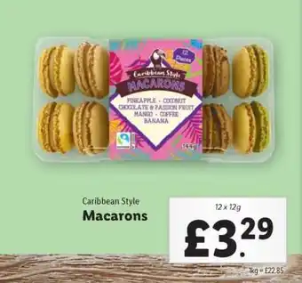 Lidl Caribbean Style Macarons offer