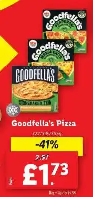 Lidl Goodfella's Pizza offer