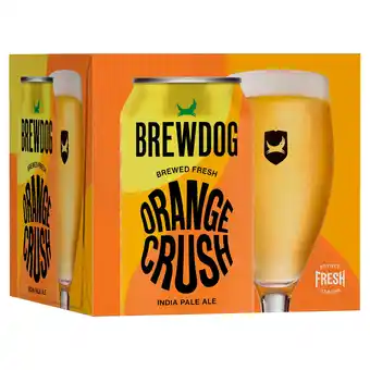 Tesco BrewDog Orange Crush IPA 4 x 330ml offer