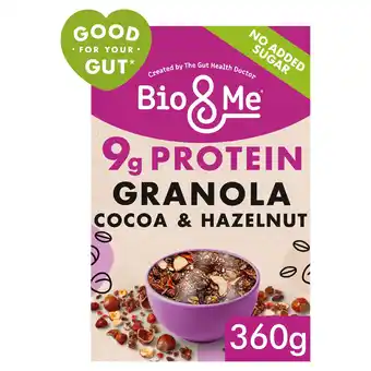 Tesco Bio&Me Granola Cocoa & Hazelnut 360g offer