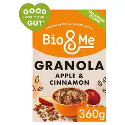 Tesco Bio&Me Apple & Cinnamon Granola 360g offer